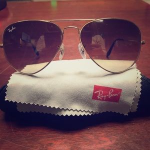 Ray-ban Aviator Sunglasses 58/14